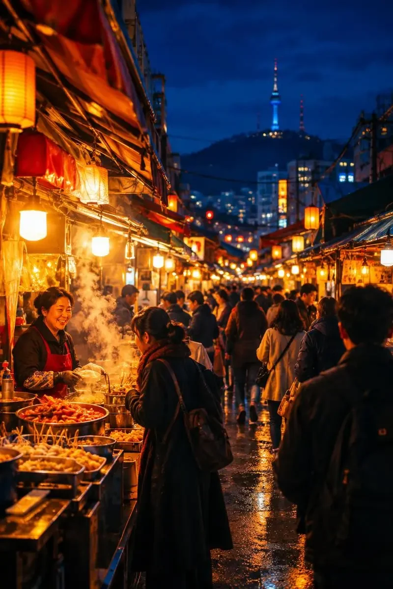 夜市侦探电影海报，喜剧类型，2026年上映
